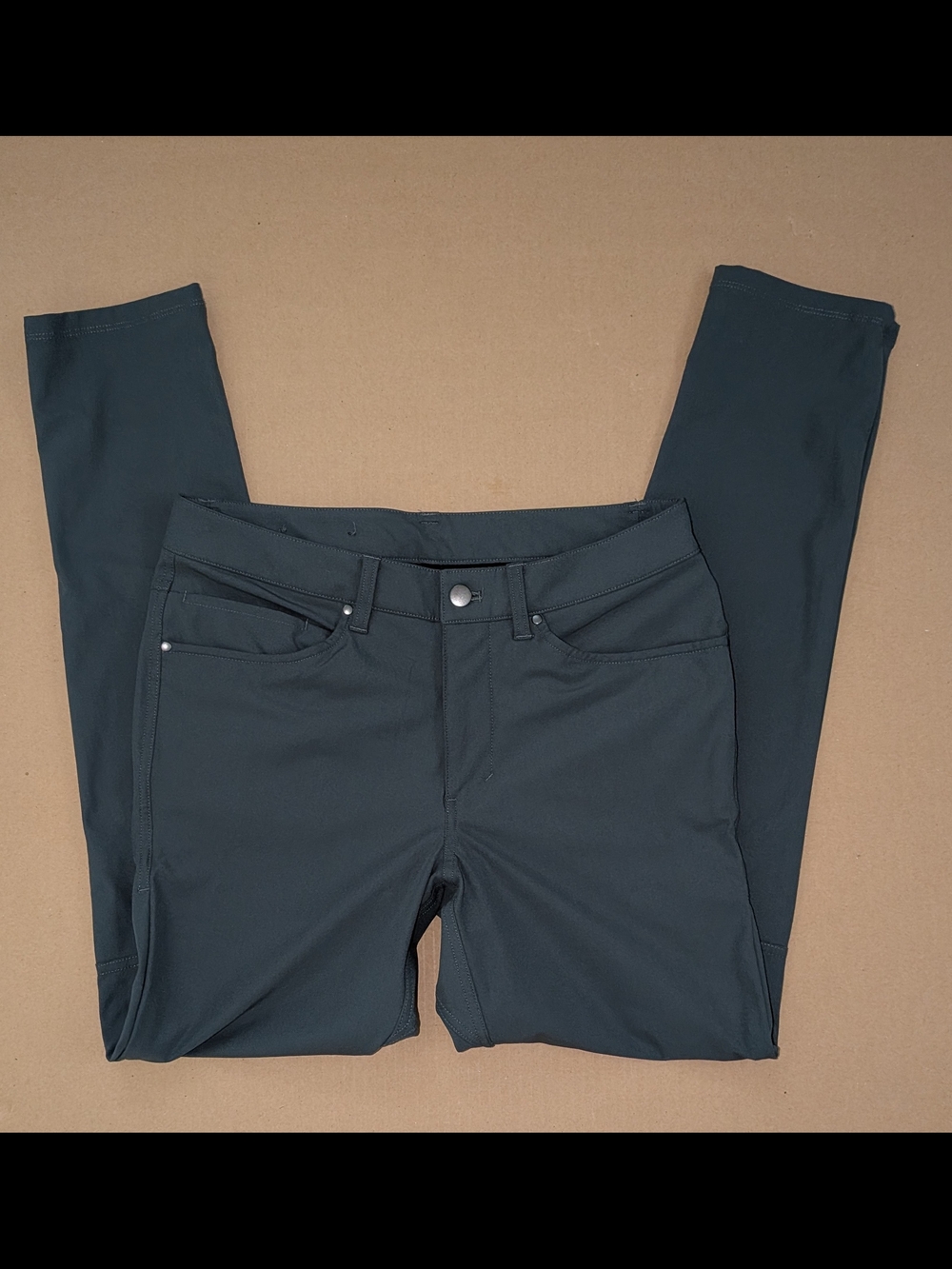 lululemon athletica Warpstream Size 30 x 31 Men’s Stretch Jeggings in Gray